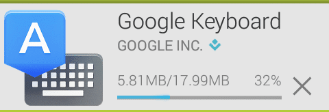 Install Google Keyboard